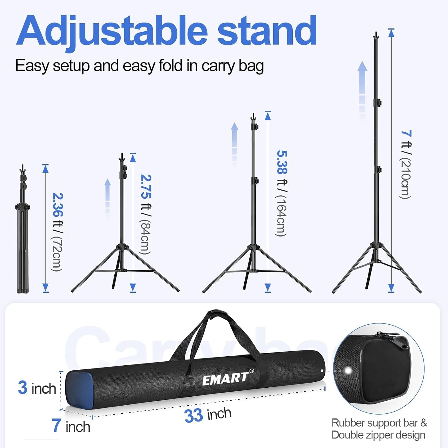 Adjustable Backdrop Stand Kit: image 4