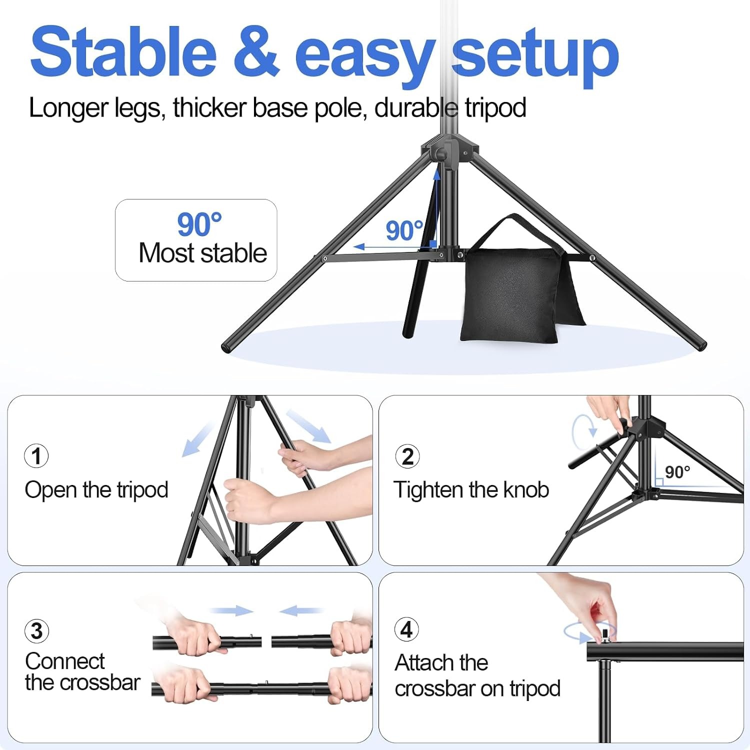 Adjustable Backdrop Stand Kit: image 5