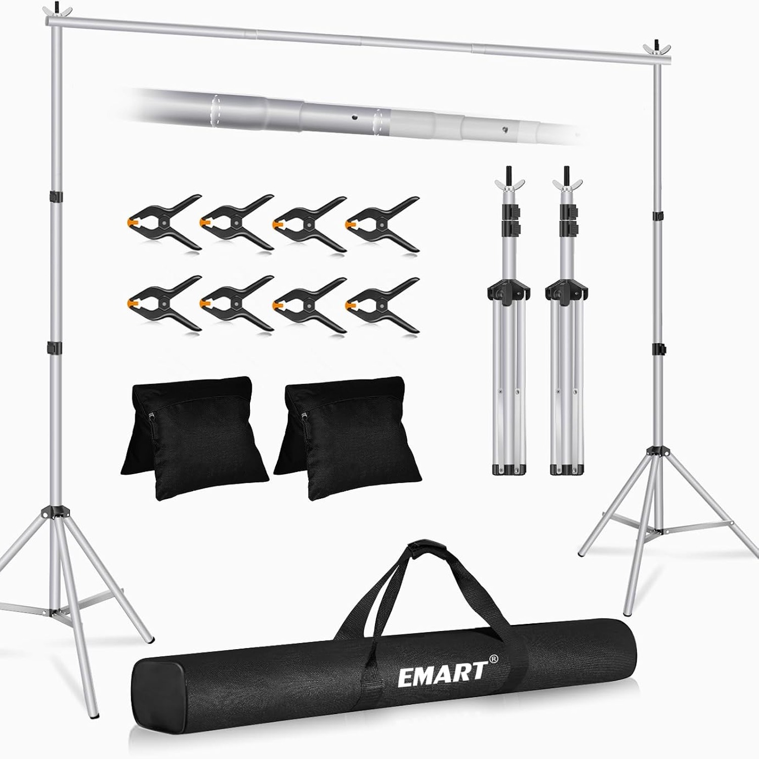 Adjustable Backdrop Stand Kit: image 8