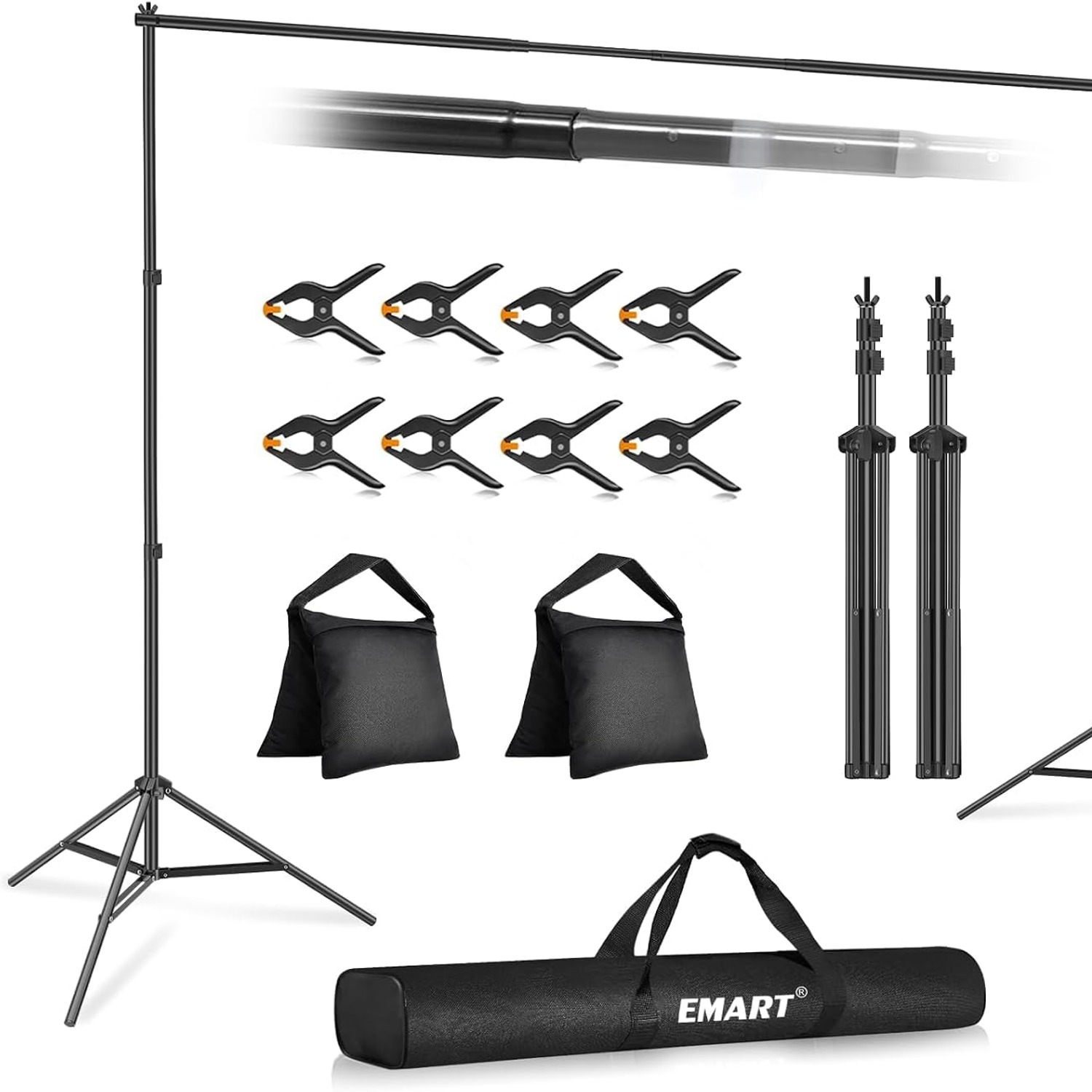 Adjustable Backdrop Stand Kit