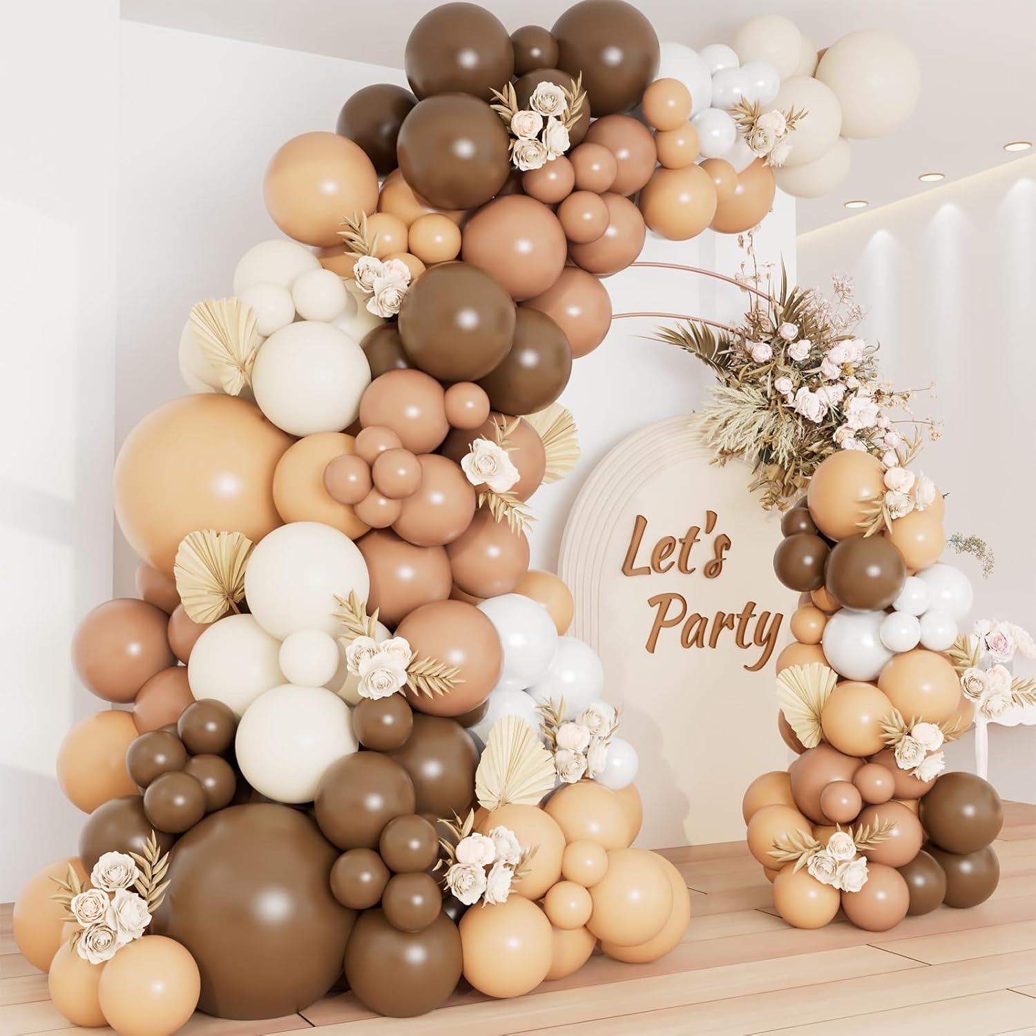 Pink and Green Balloon Garland Arch Kit: image 8
