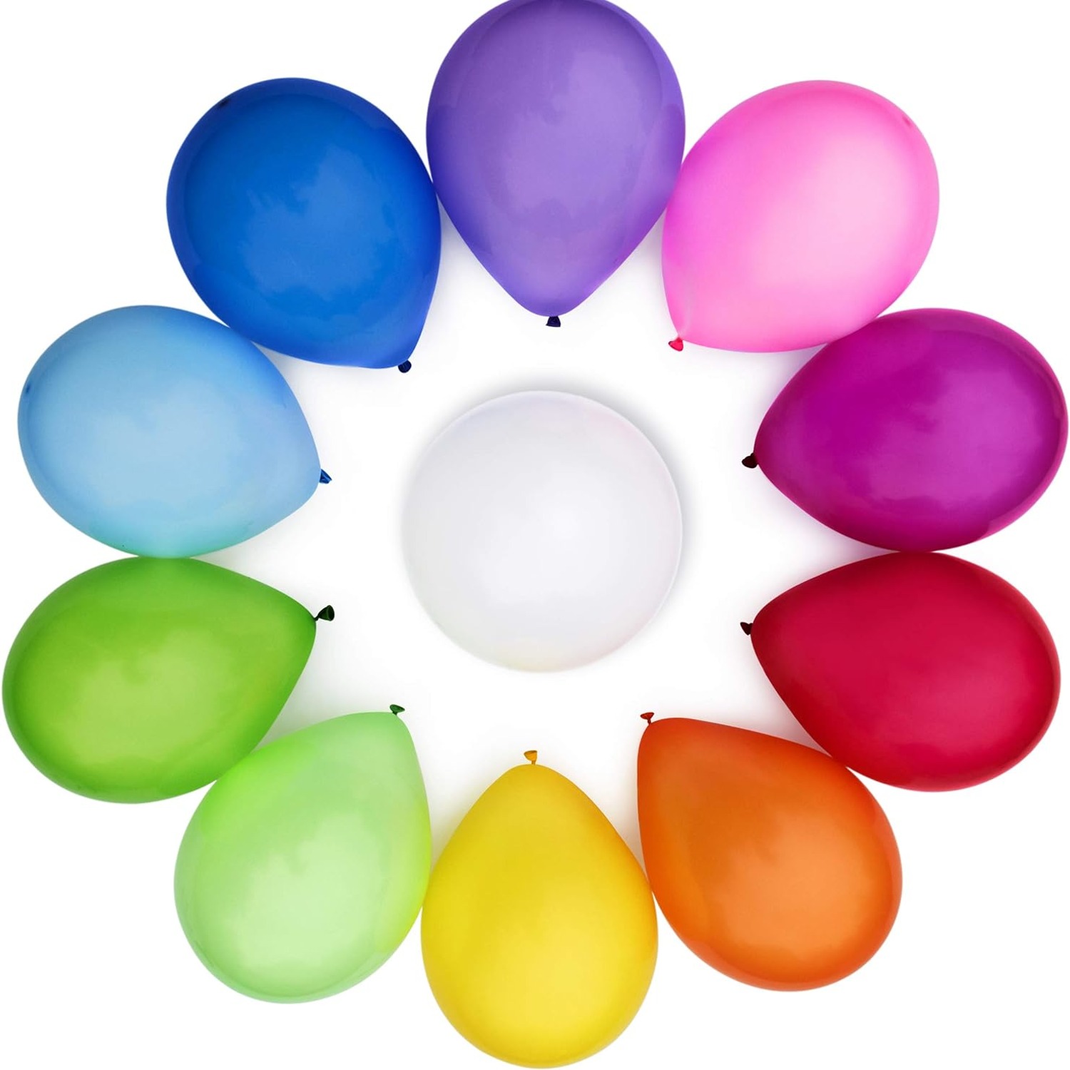 Assorted Party Balloons 110 Pack