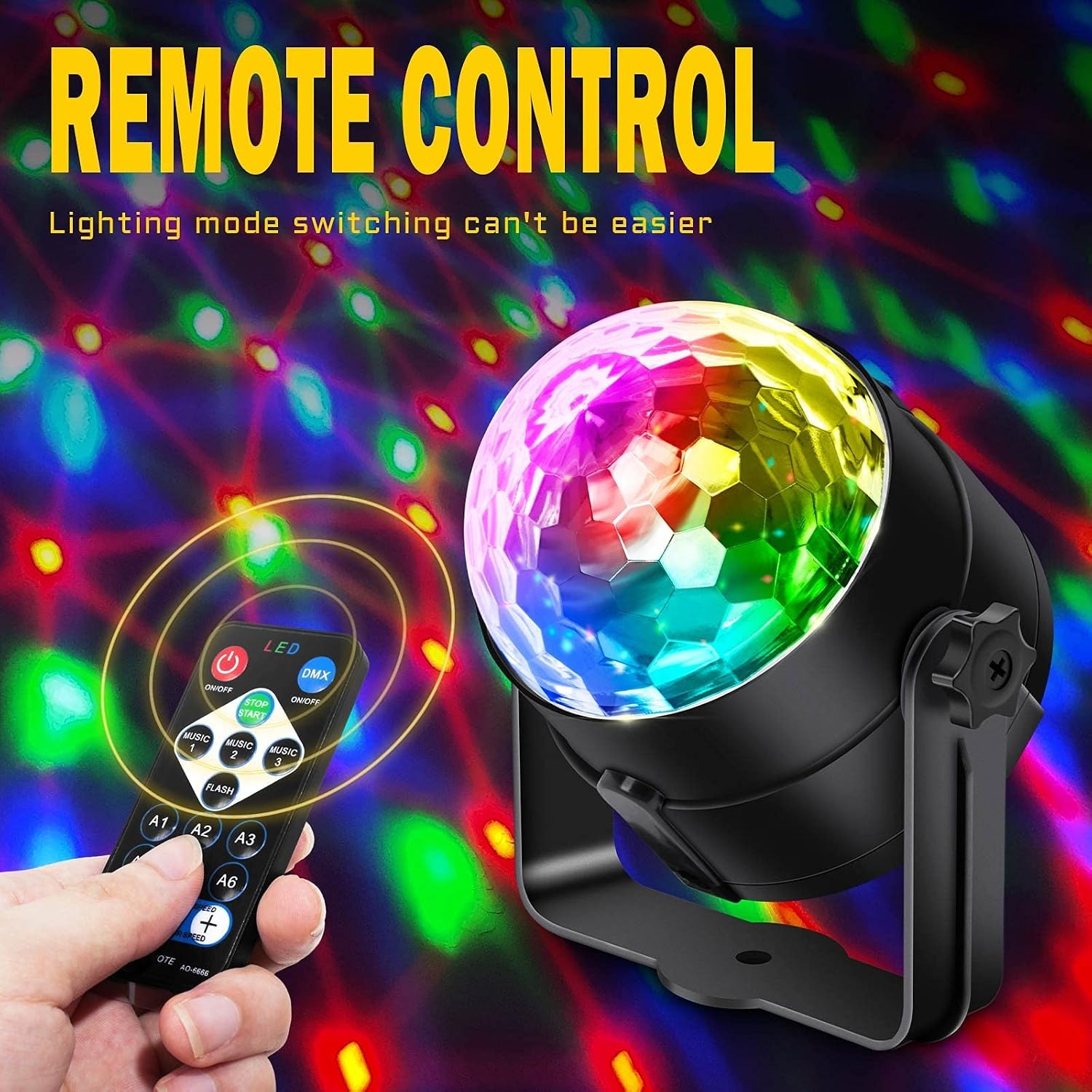 Disco Ball Party Lights 2 Pack