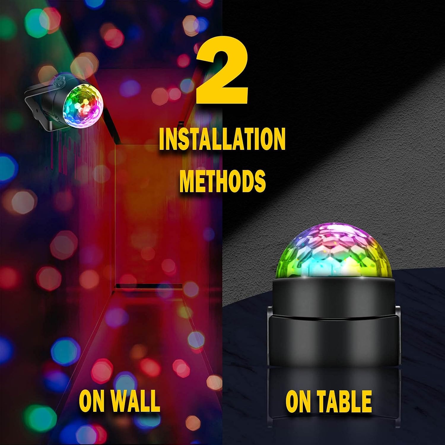 Disco Ball Party Lights 2 Pack: image 7