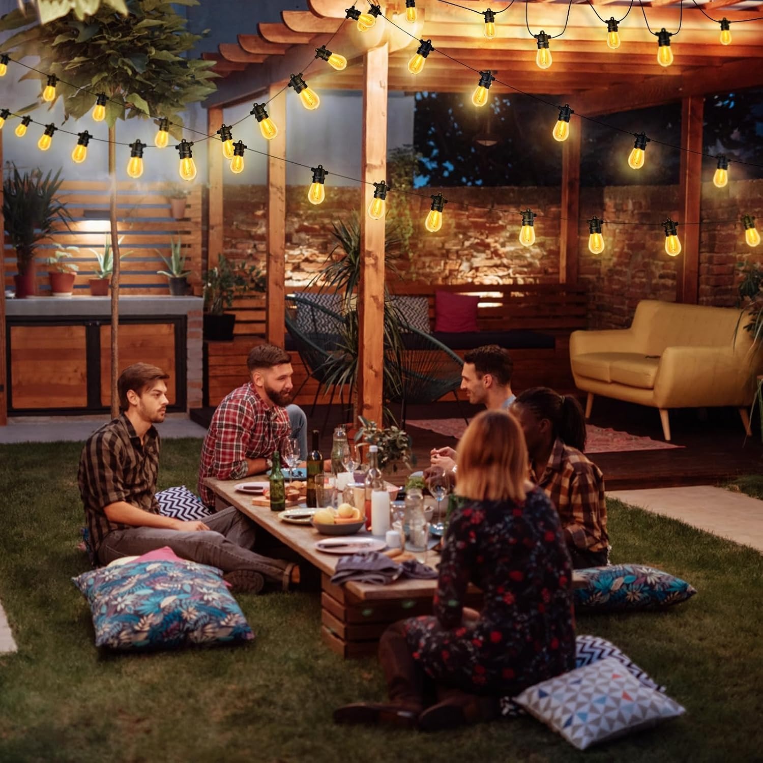 15m Warm White Festoon Lights: image 7