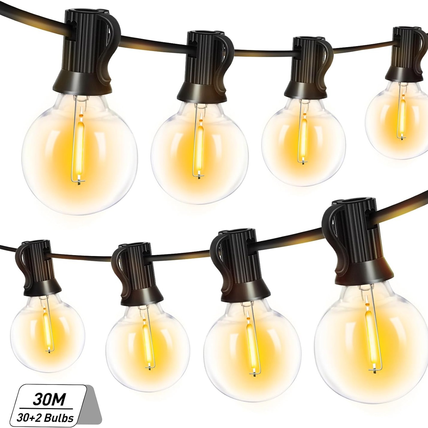 15m Warm White Festoon Lights: image 10