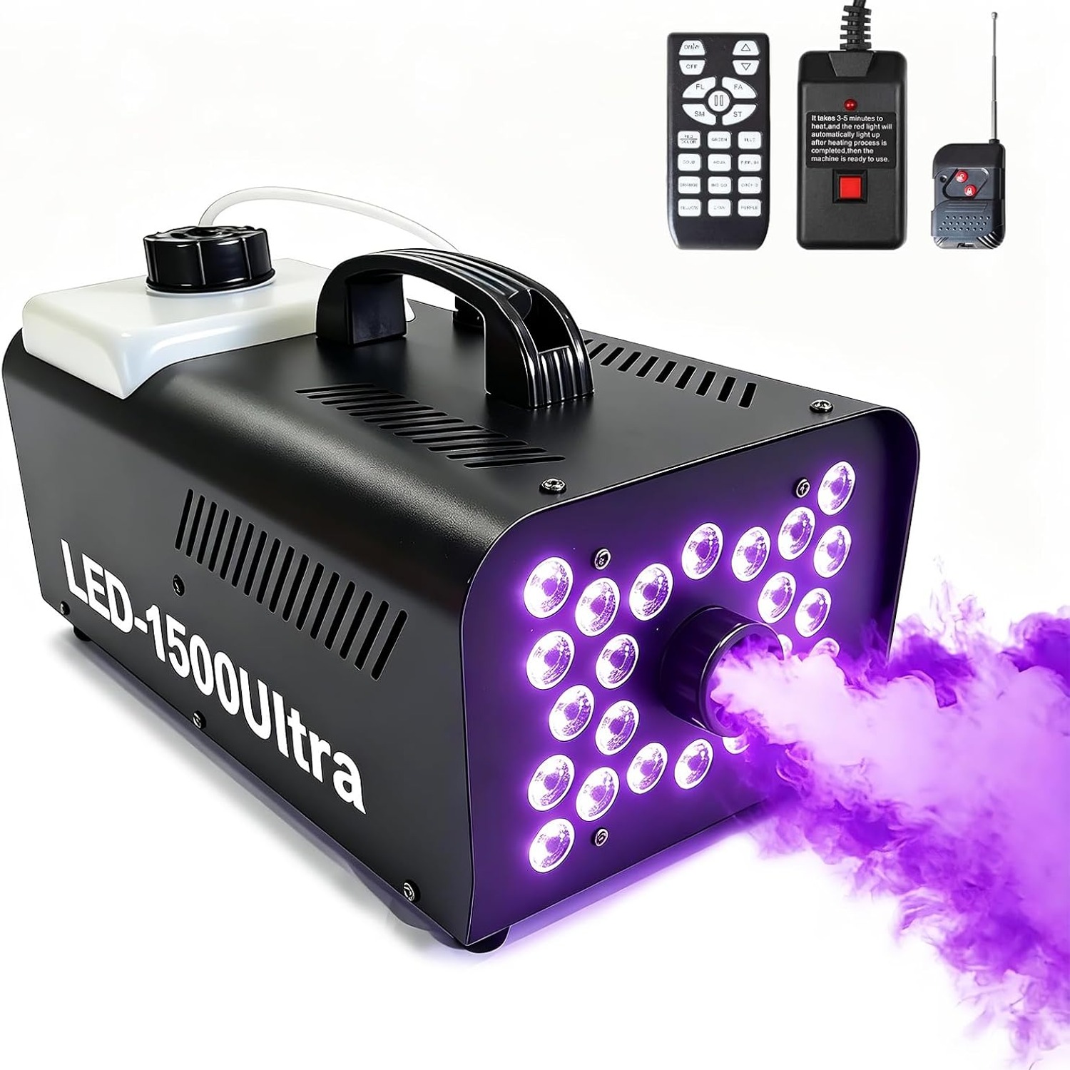 500W Fog Machine with LED Lights: image 7