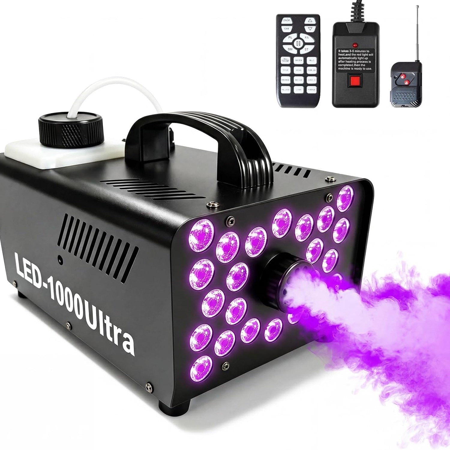 500W Fog Machine with LED Lights: image 8