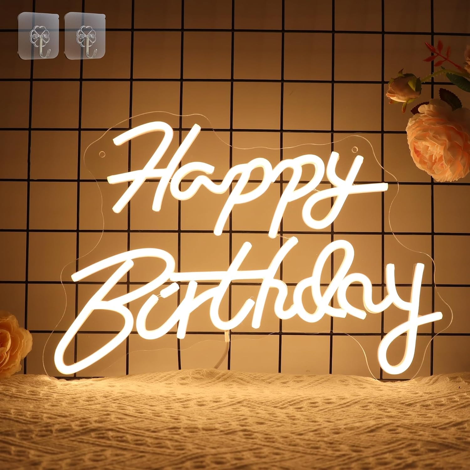 Happy Birthday Neon Sign
