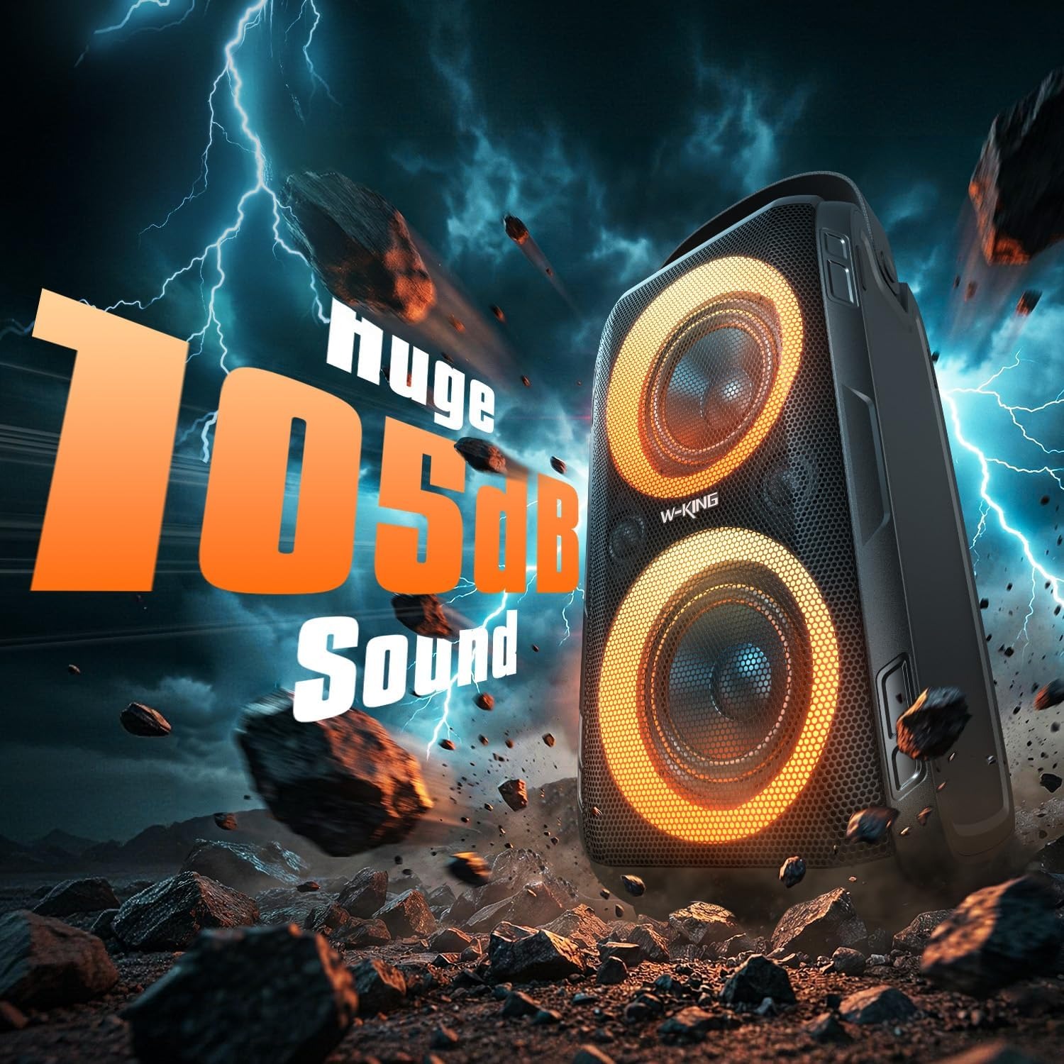 T9-2 Bluetooth Party Speaker: image 3