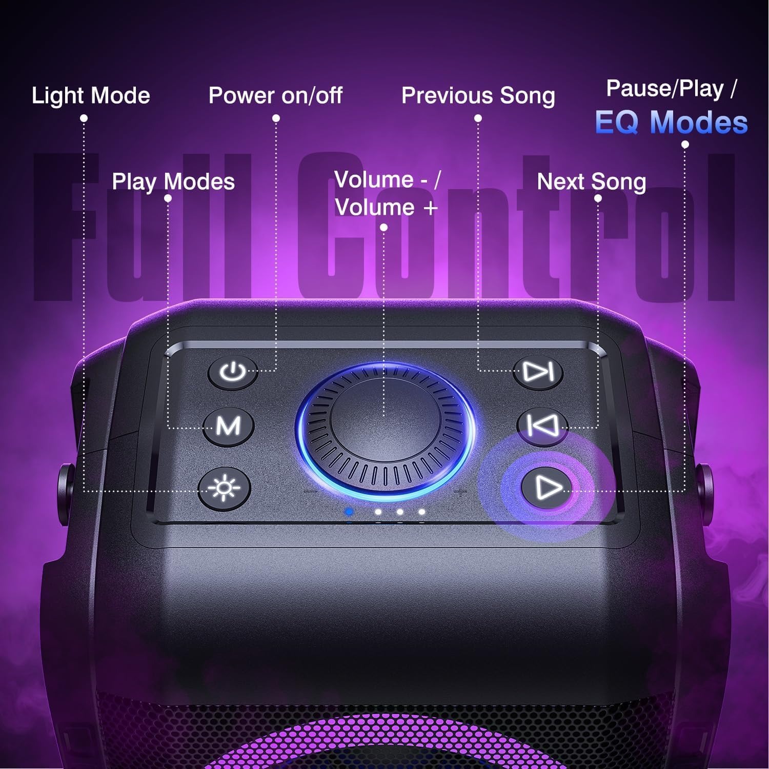 T9-2 Bluetooth Party Speaker: image 9