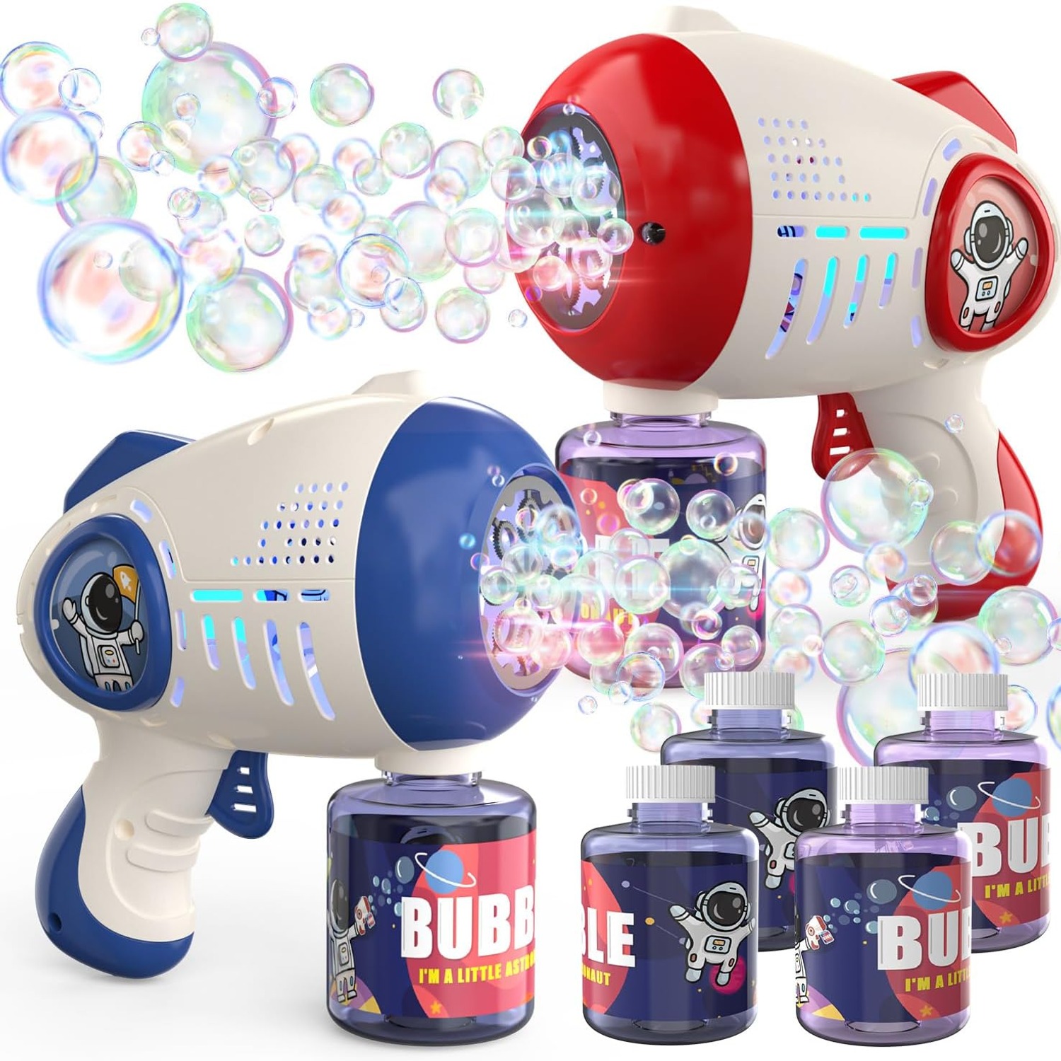 Automatic Bubble Guns 2 Pack