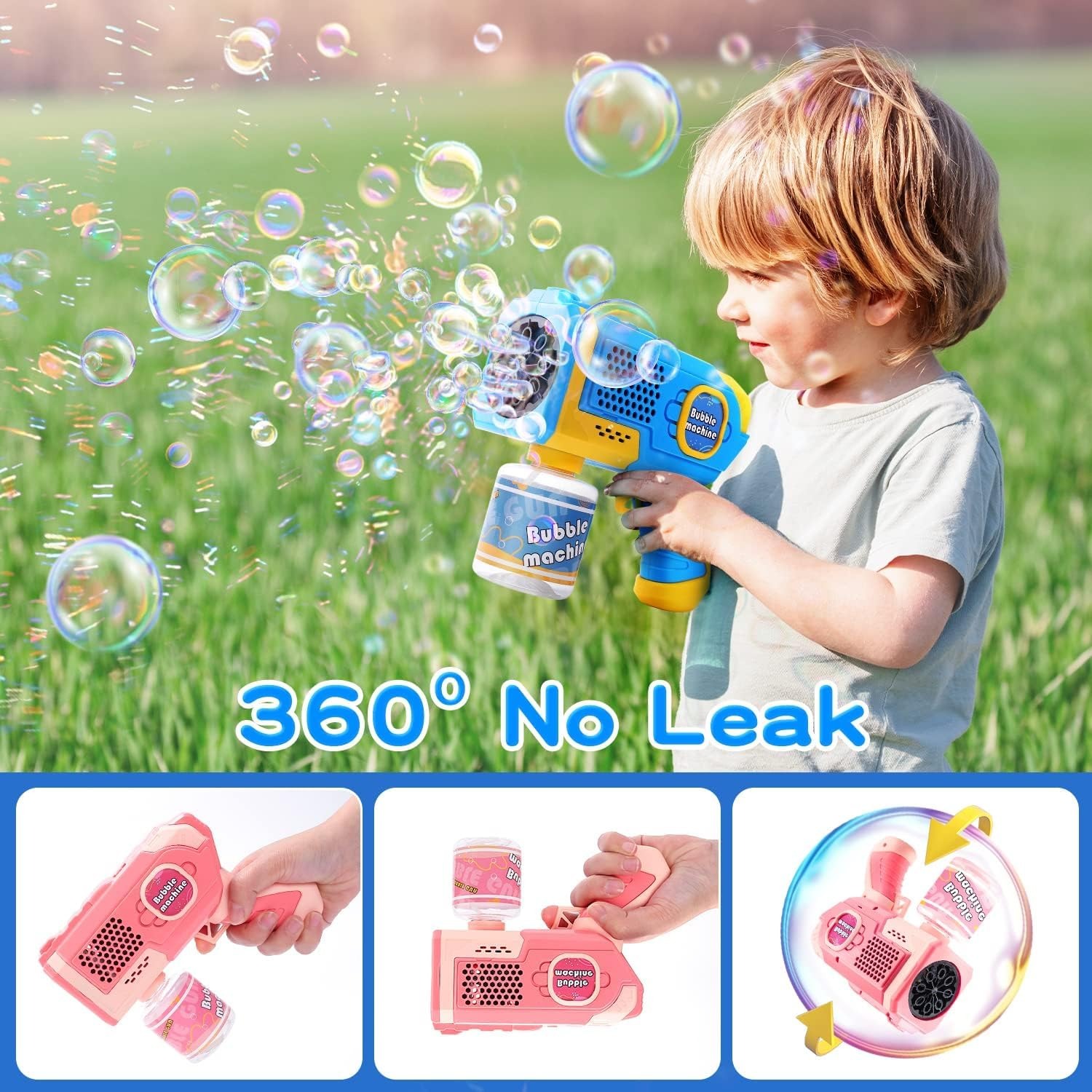 Automatic Bubble Guns 2 Pack: image 8