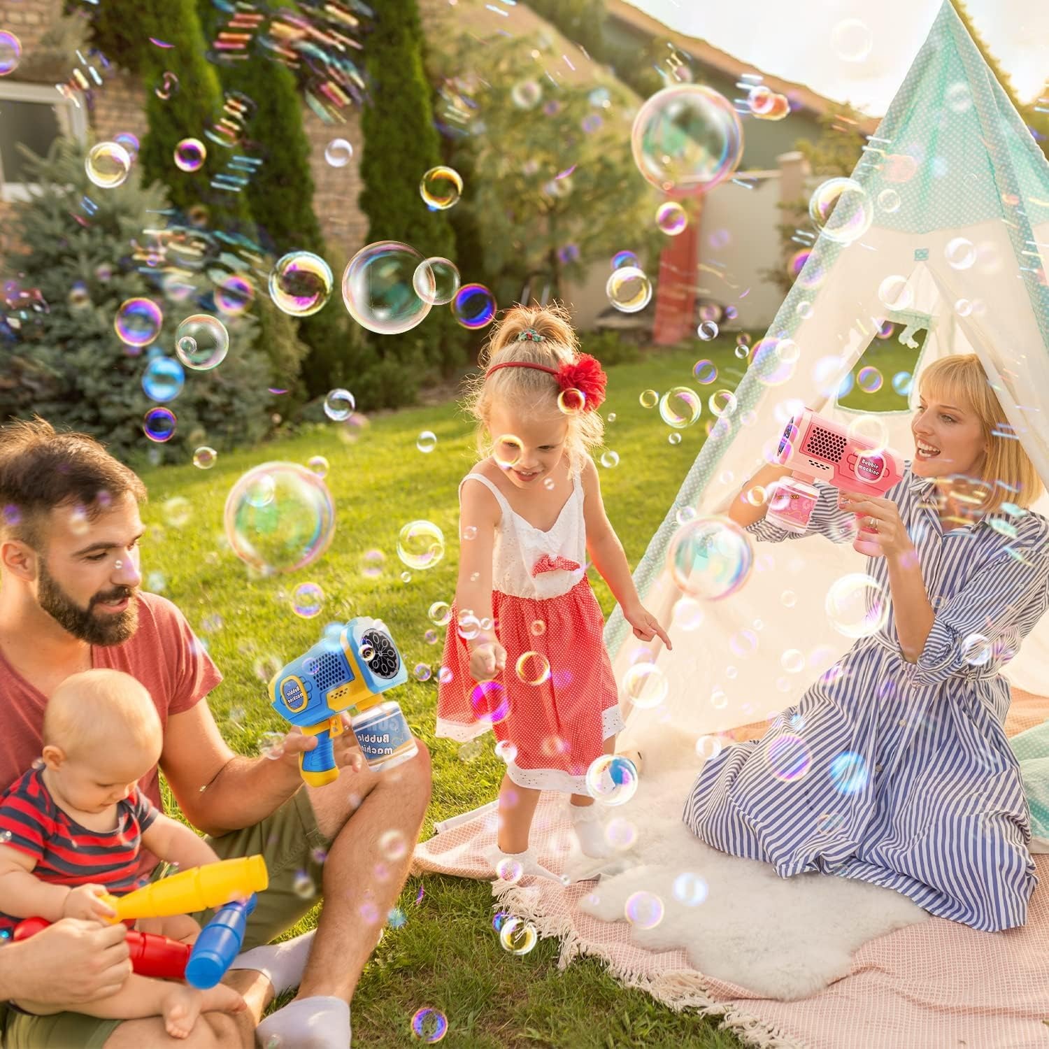 Automatic Bubble Guns 2 Pack: image 9