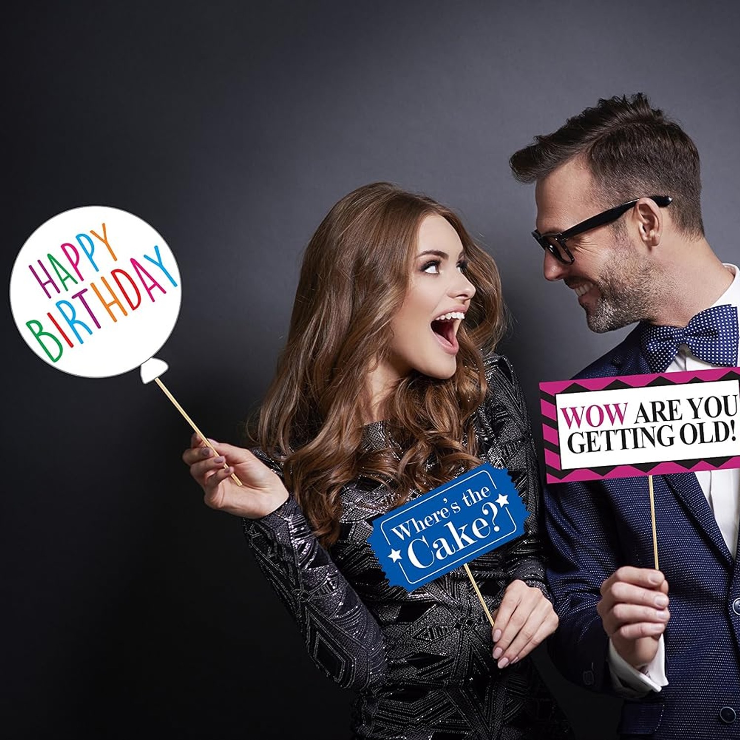 Birthday Photo Booth Props Set: image 8