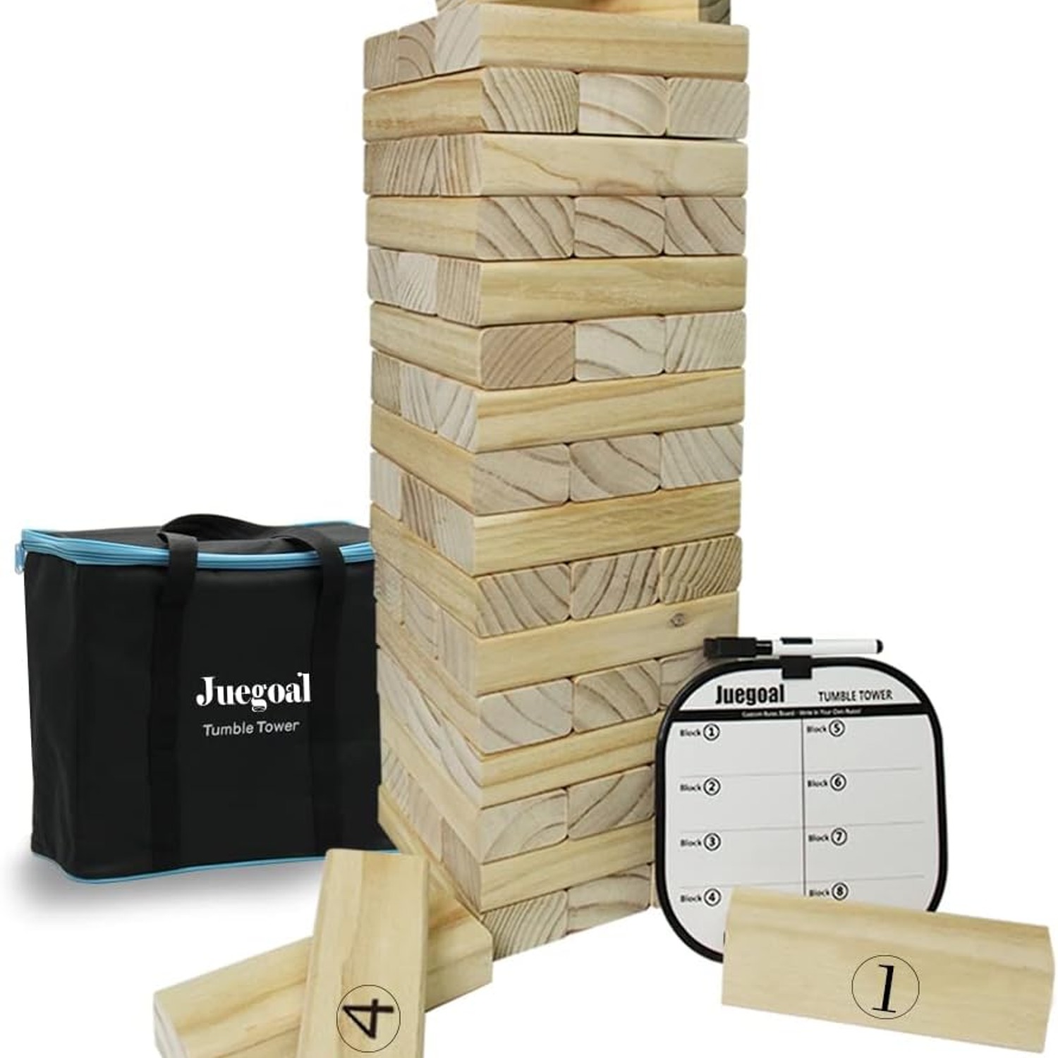 54-Piece Giant Tumble Tower