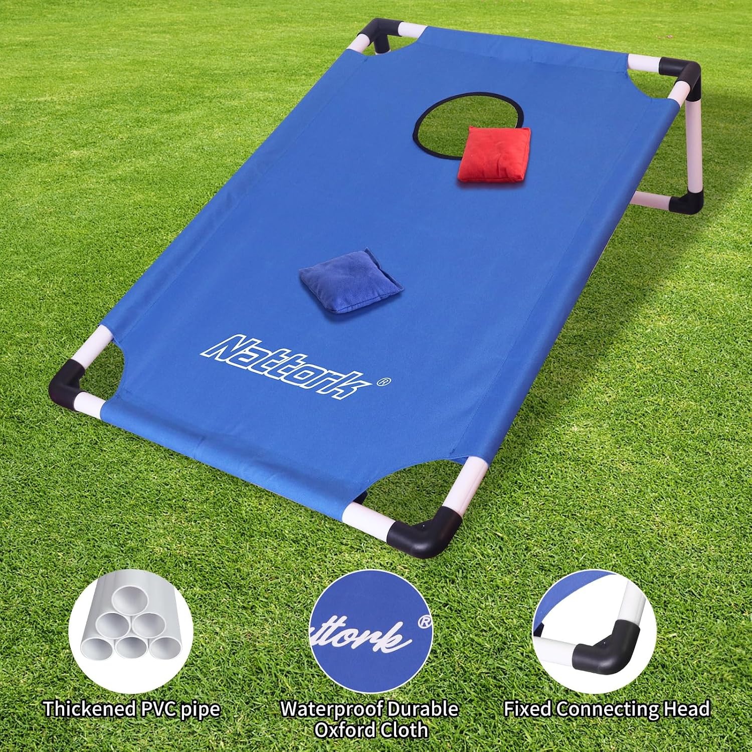 Portable Cornhole Set