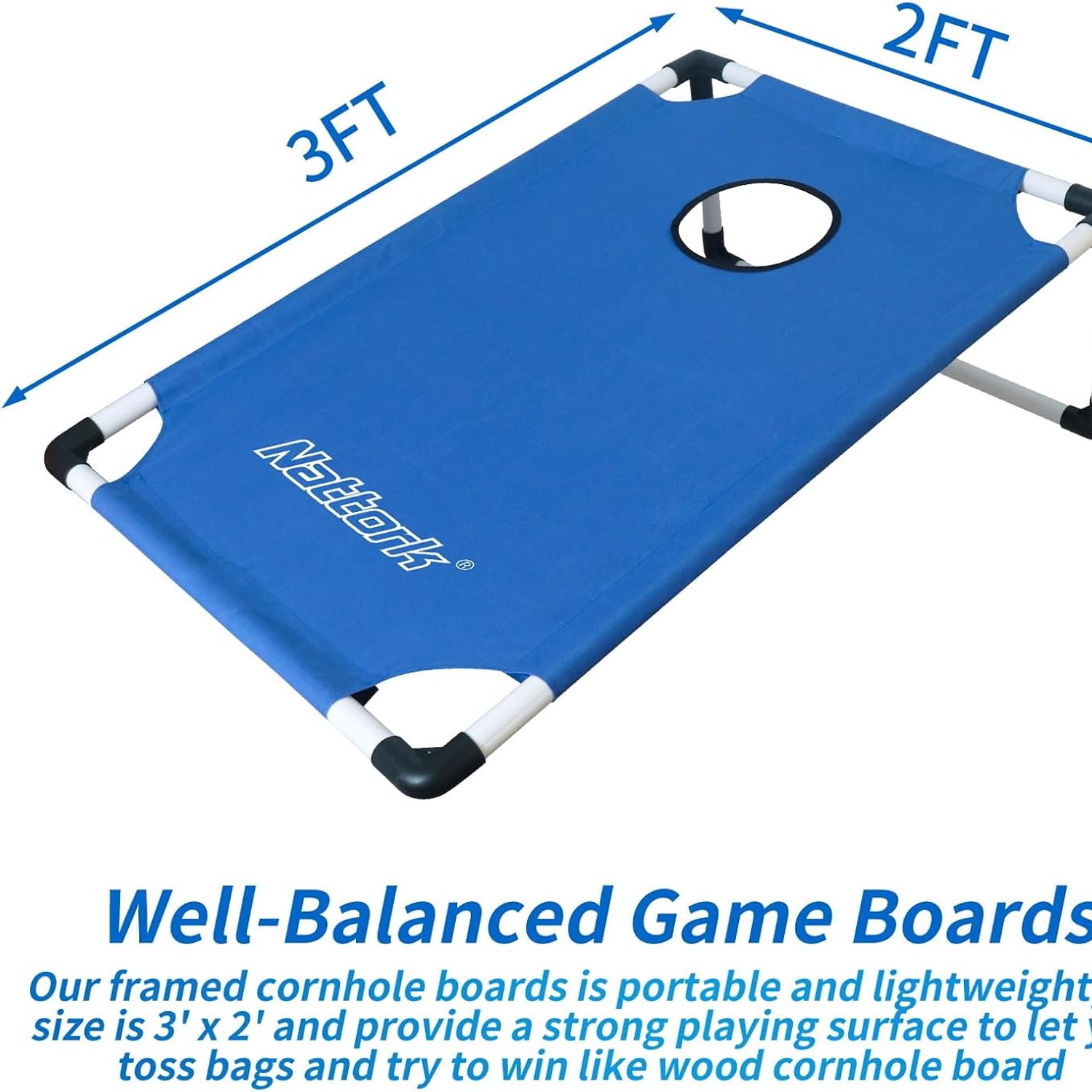 Portable Cornhole Set