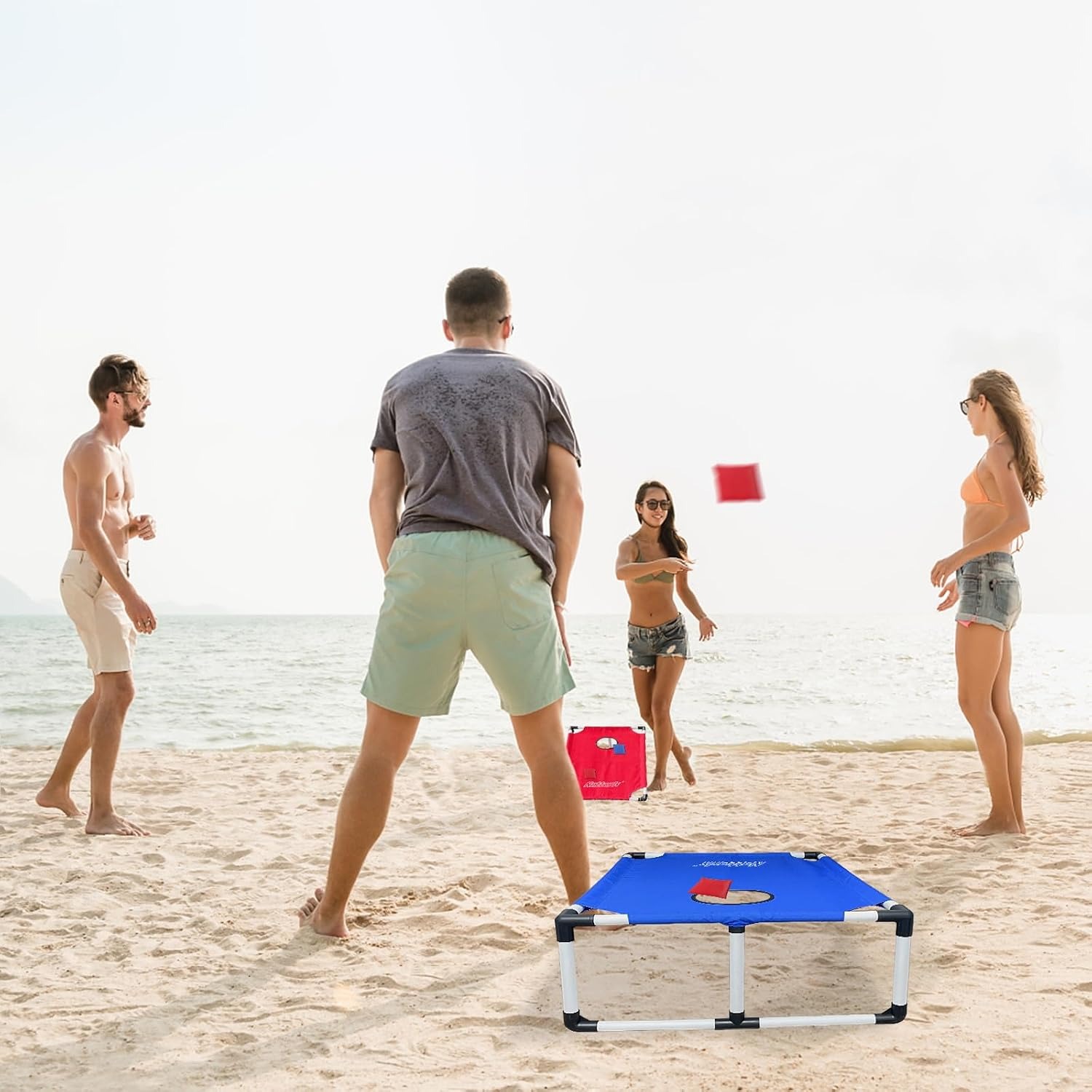 Portable Cornhole Set