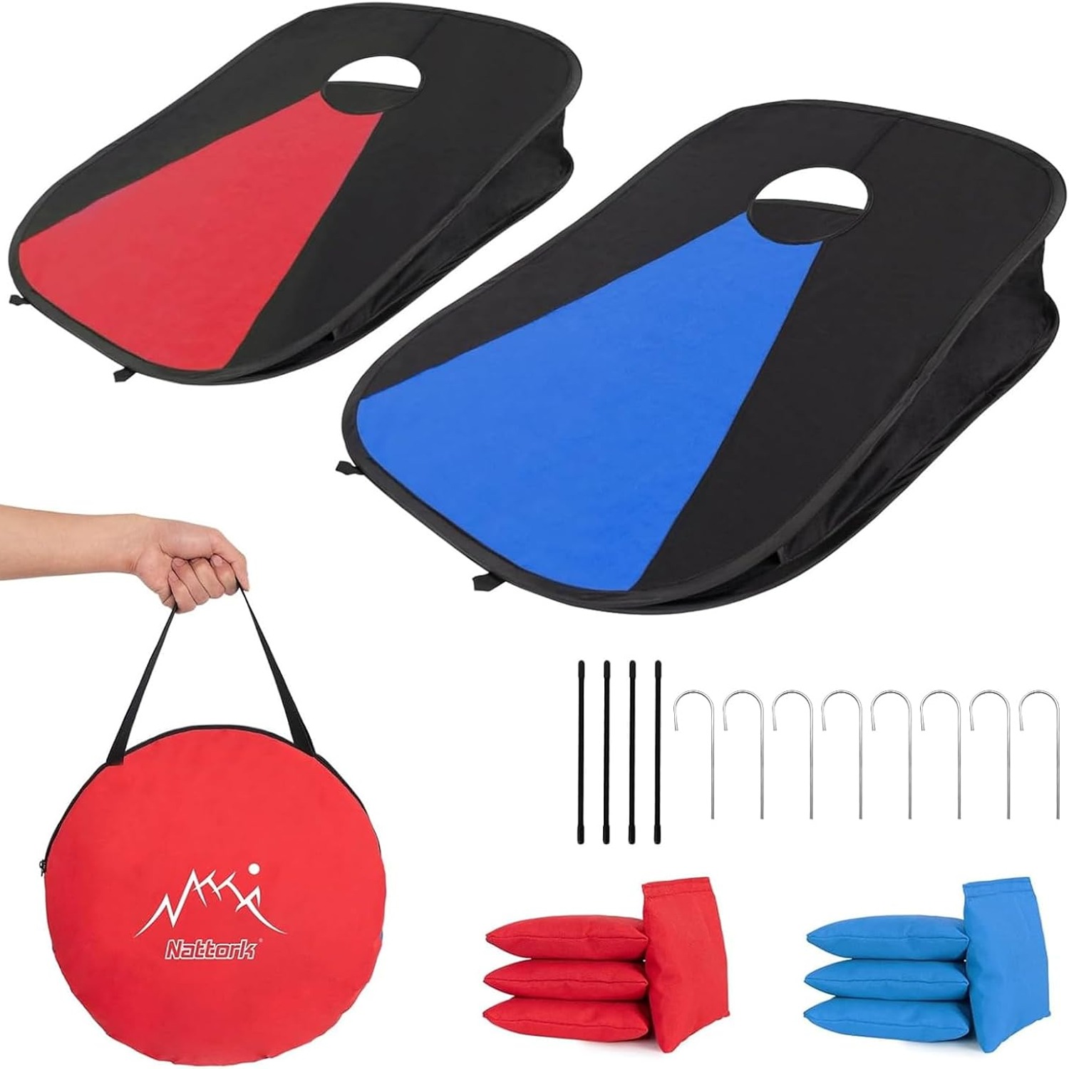 Portable Cornhole Set: image 8