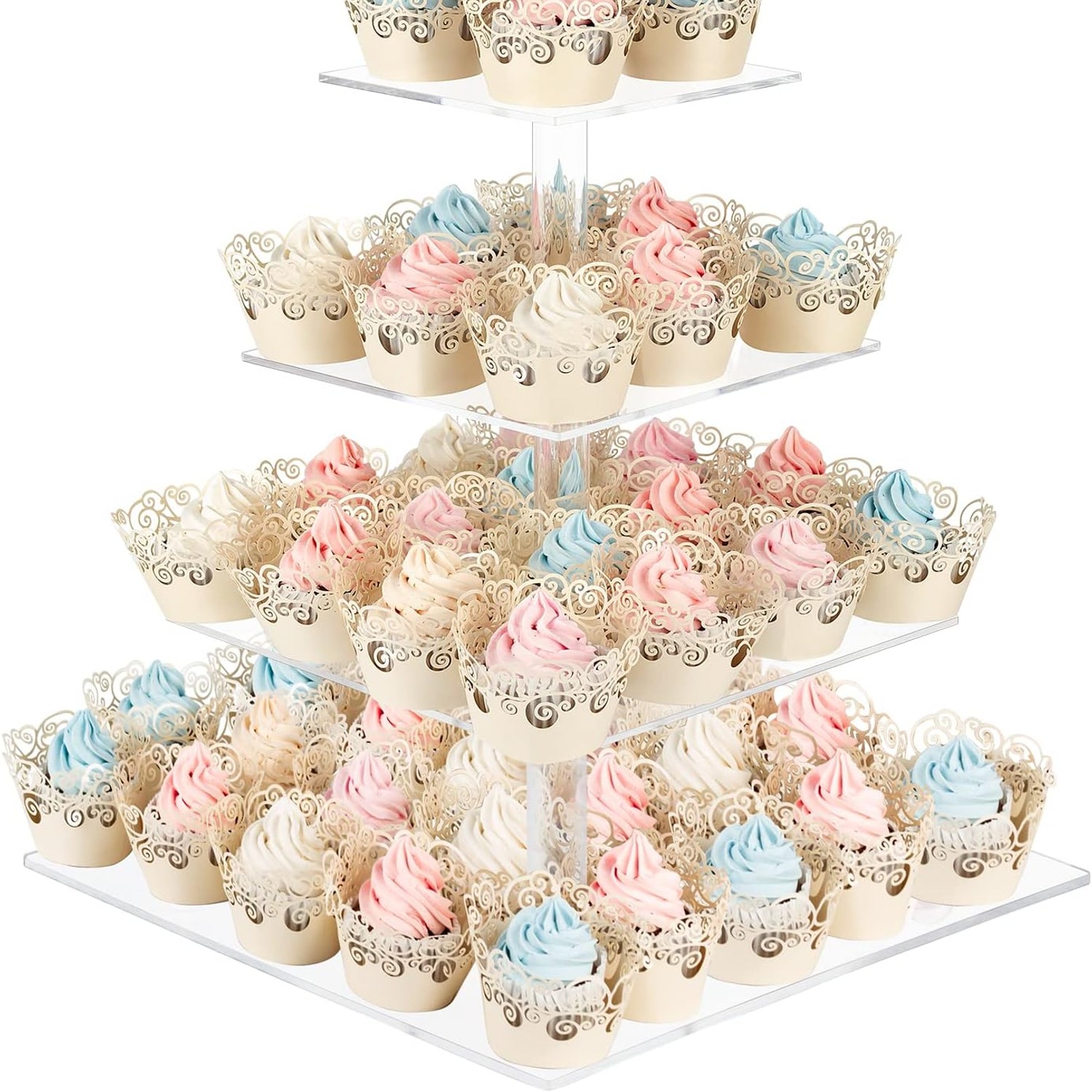 Four-Tier Acrylic Cupcake Stand: image 7