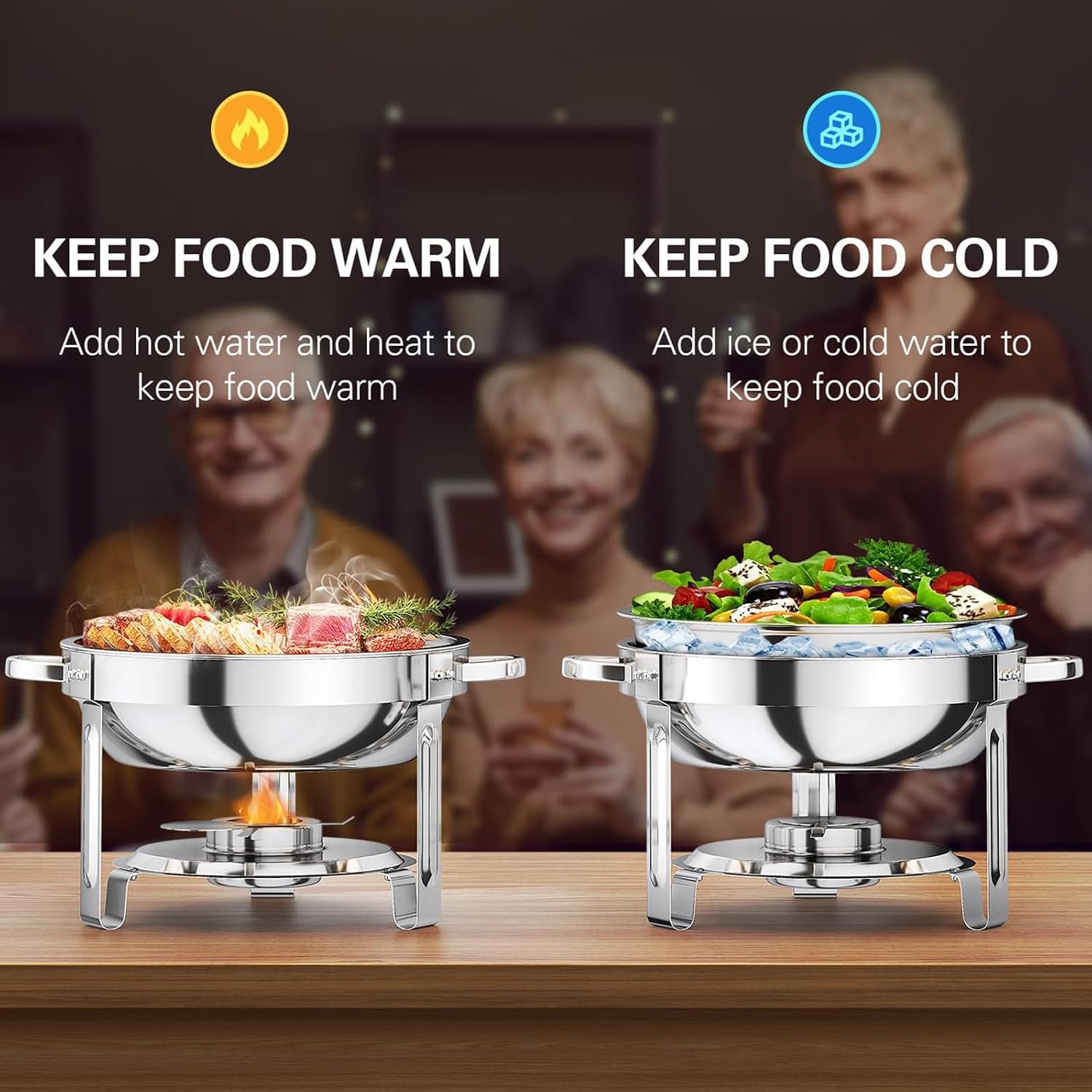 Two-Piece Chafing Dish Set: image 3