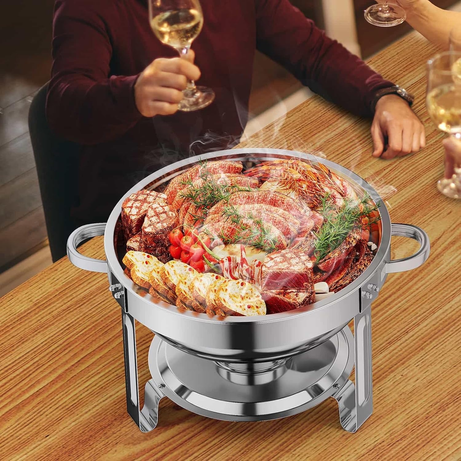 Two-Piece Chafing Dish Set: image 7