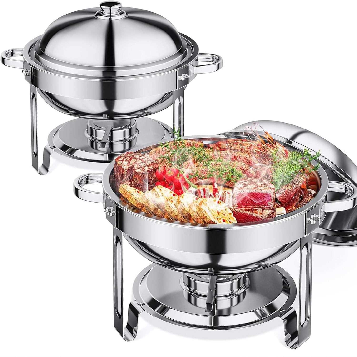 Two-Piece Chafing Dish Set